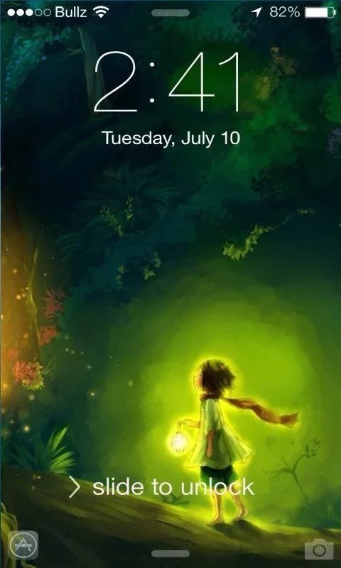 Slide To Unlock - Iphone Lock截图1