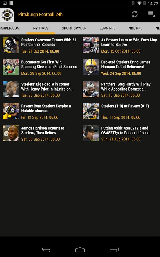 Pittsburgh Football 24h截图2