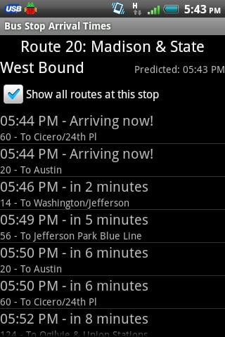 Autolycus Bus Time Predictions截图1