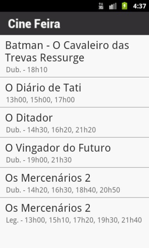 Cine Feira截图3