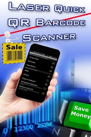 Laser Quick QR Barcode Scanner截图1