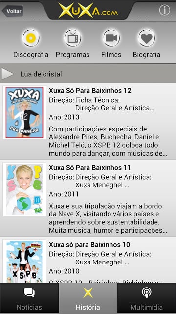 Xuxa.com截图3