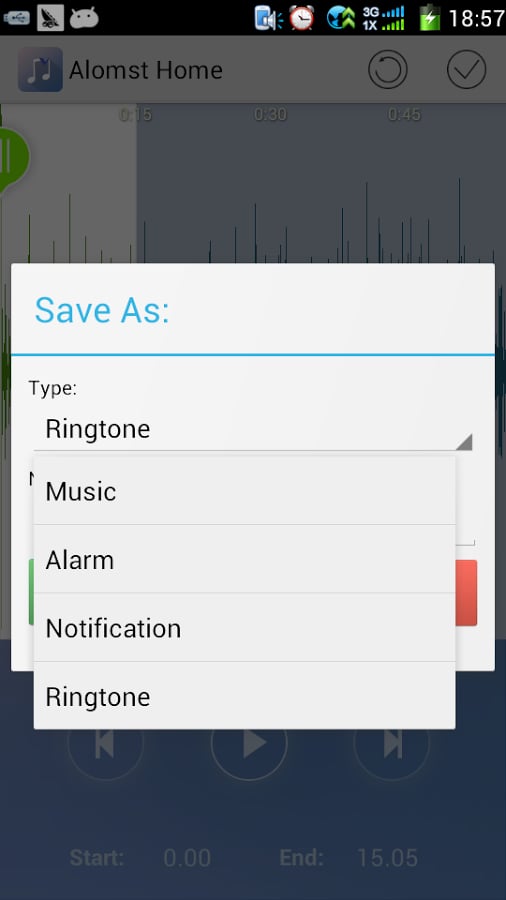 RingMaker -Ringdroid MP3...截图2