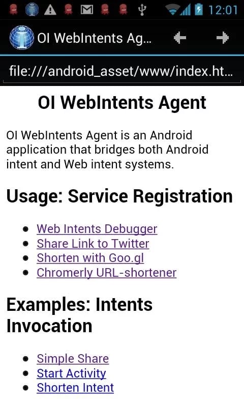 OI WebIntents Agent (beta)截图3