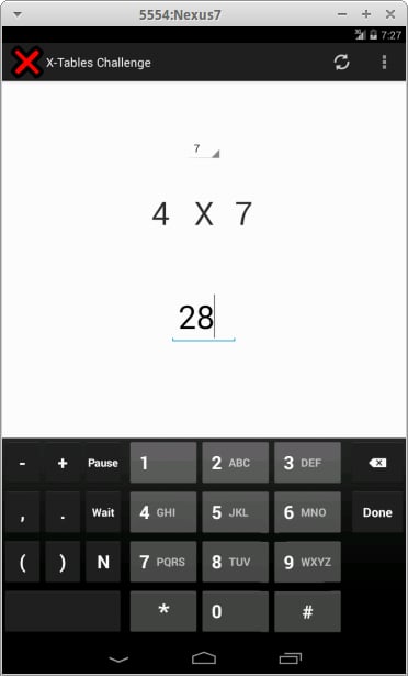 X-Tables Challenge (KS2)截图4