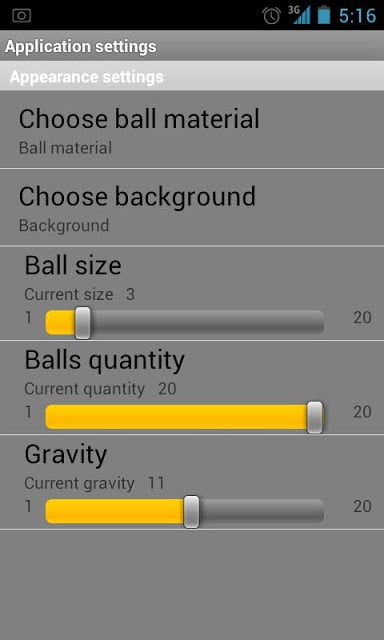 Ball3DWall截图5