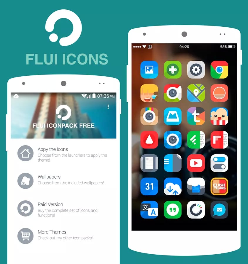 Flui IconPack FREE截图3