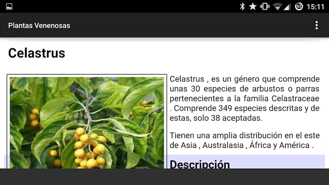 Plantas Venenosas截图1