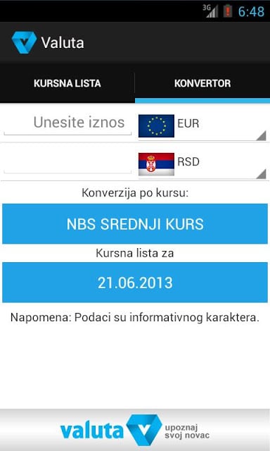 Kursna lista i konvertor截图6