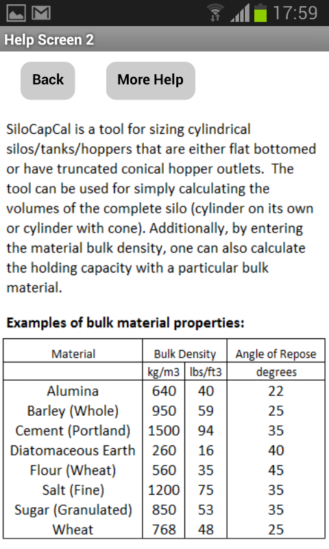 Silo Capacity - SiloCapC...截图8