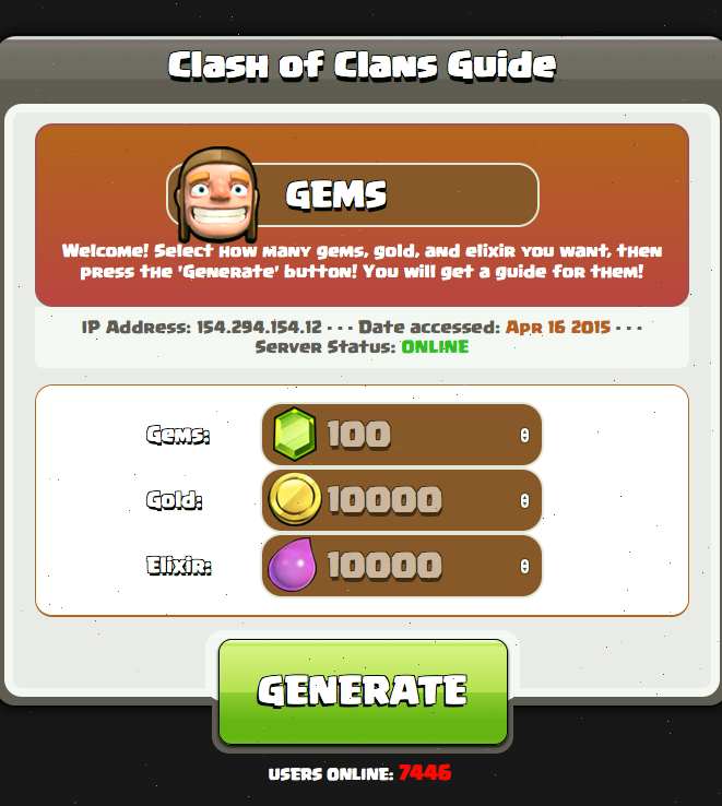 Guide for Gems for Coc截图1