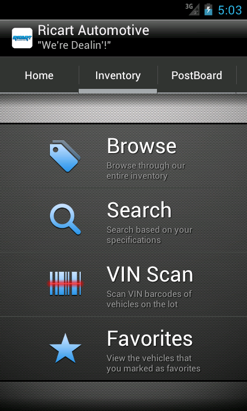 Ricart Automotive DealerApp截图1