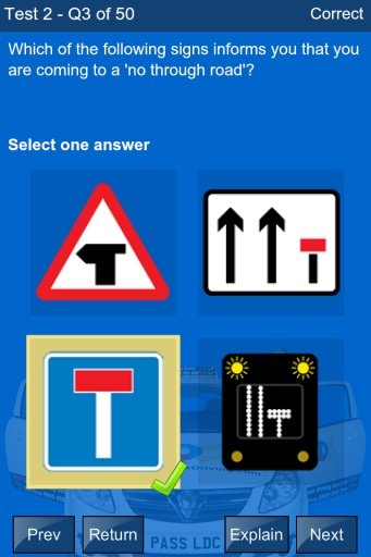 LDC UK Free Theory Test 2015截图1