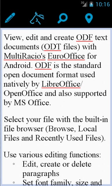 EuroOffice for Android截图7