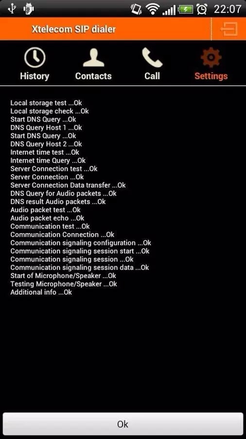 Xtelecom SIP dialer截图1