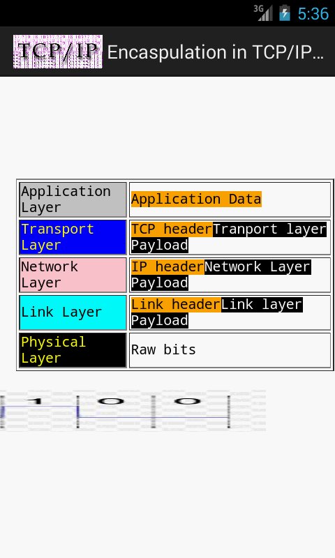 Encapsulation in TCP/IP ...截图4