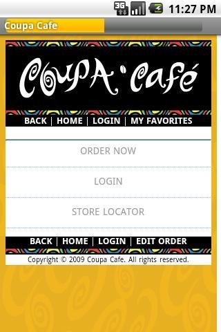 Coupa Cafe App截图2