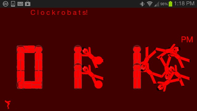 Clockrobats! Table/Desk Clock截图8