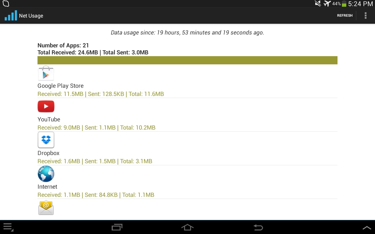 Network Data Usage截图3