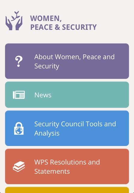 Women, Peace &amp; Security截图8