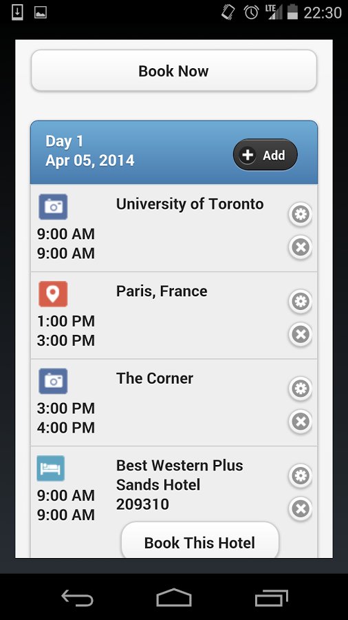 Canada Trip Itinerary Pl...截图3