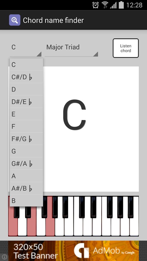 Chord name finder截图1