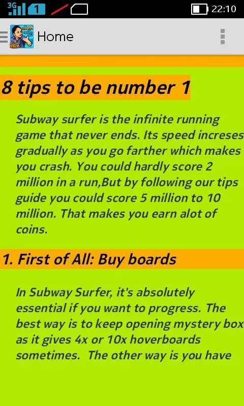 Guide For Subway Surf Ru...截图2