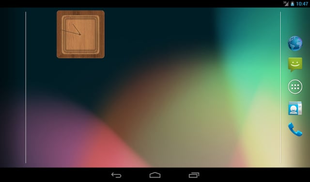 Cool Wood Clock Widget (FREE)截图2