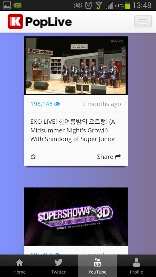 Super Junior (KPopLive)截图4