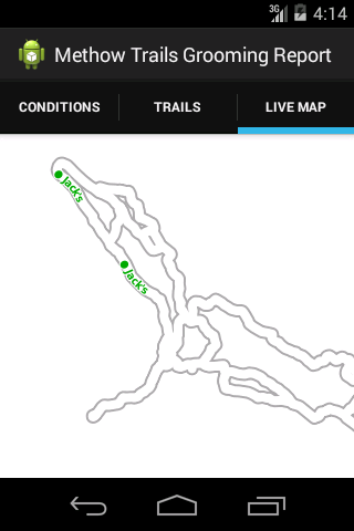 Methow Trails Grooming Report截图3