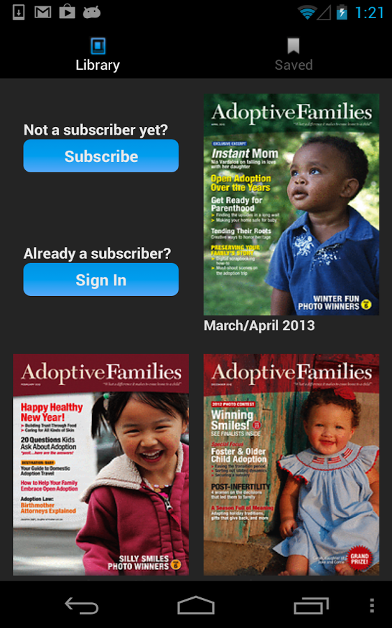 Adoptive Families Magazine截图1