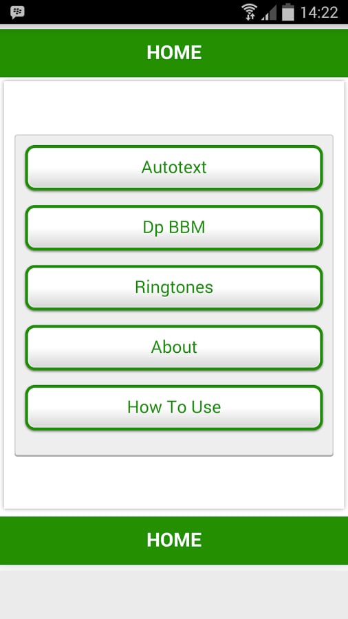 Auto Text BB Messenger截图1