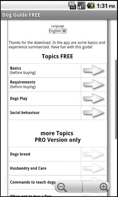 Dog Guide FREE截图1