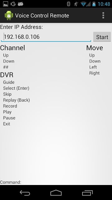 Voice Control Remote截图1