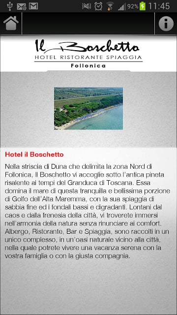 Hotel Ristorante il Boschetto截图1