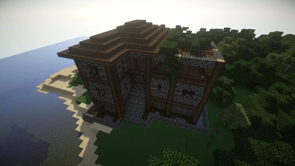 Cool House Minecraft Bui...截图1