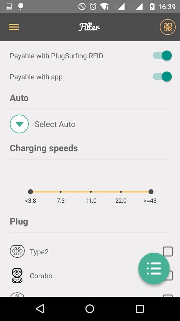 PlugSurfing-Charging stations截图1