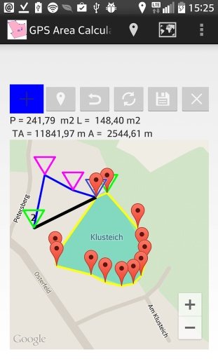 Area Distance Map GPS Tracker截图3