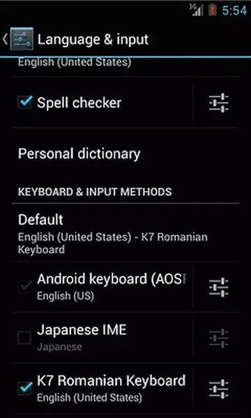 K7 Tastatura romaneasca截图2