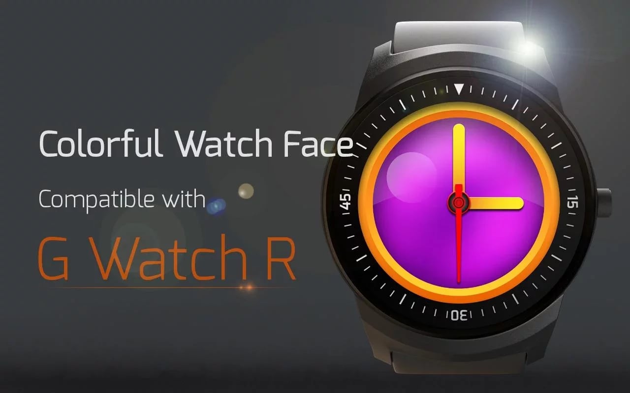 Colorful Watch Face截图1