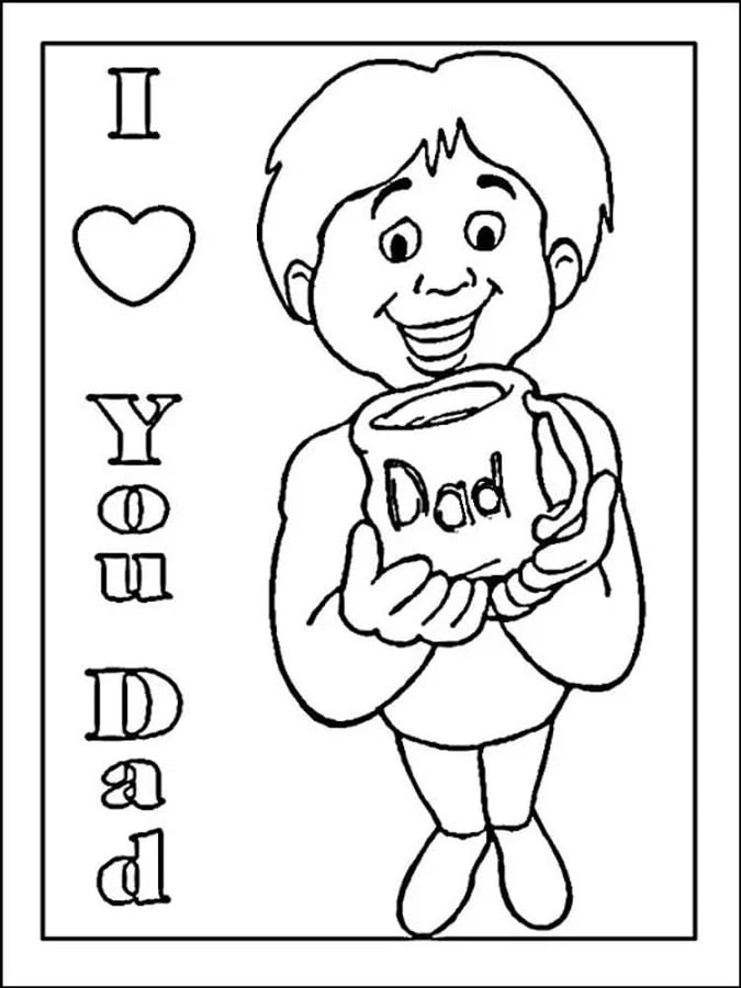 Father's Day Coloring fo...截图2