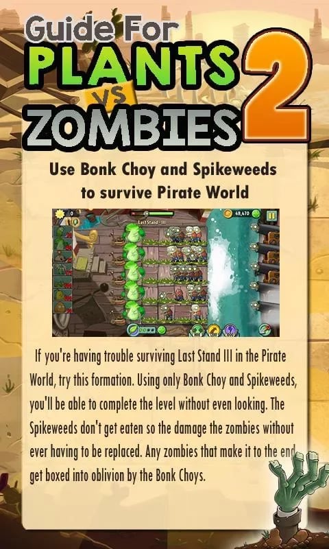 Guide For Plants vs Zomb...截图4