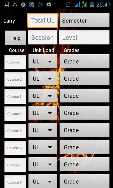 UNN GP Calculator截图4