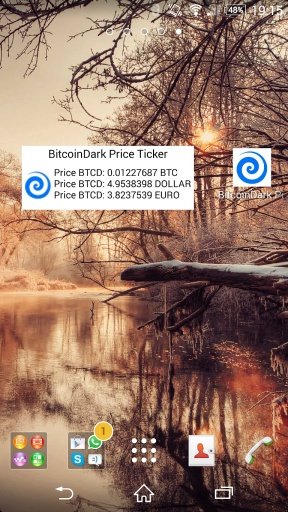 BitcoinDark(BTCD) price ticker截图2