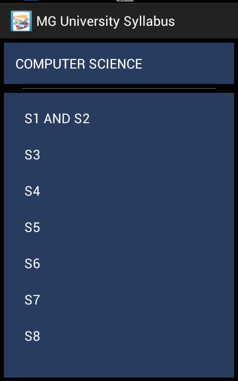 MG University Syllabus截图2