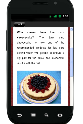 Tips For Low Cheese Cake截图5