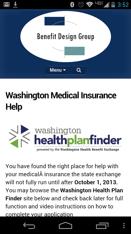 Washington Insurance Hel...截图1