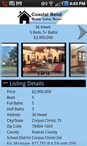 Coastal Bend Home Search截图2