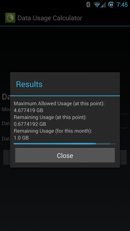 Data Usage Calculator截图1