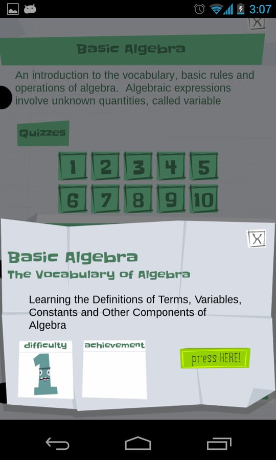 Algebra Basics截图5